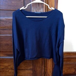 Brandy Melville Long Sleeve Off the Shoulder Top
